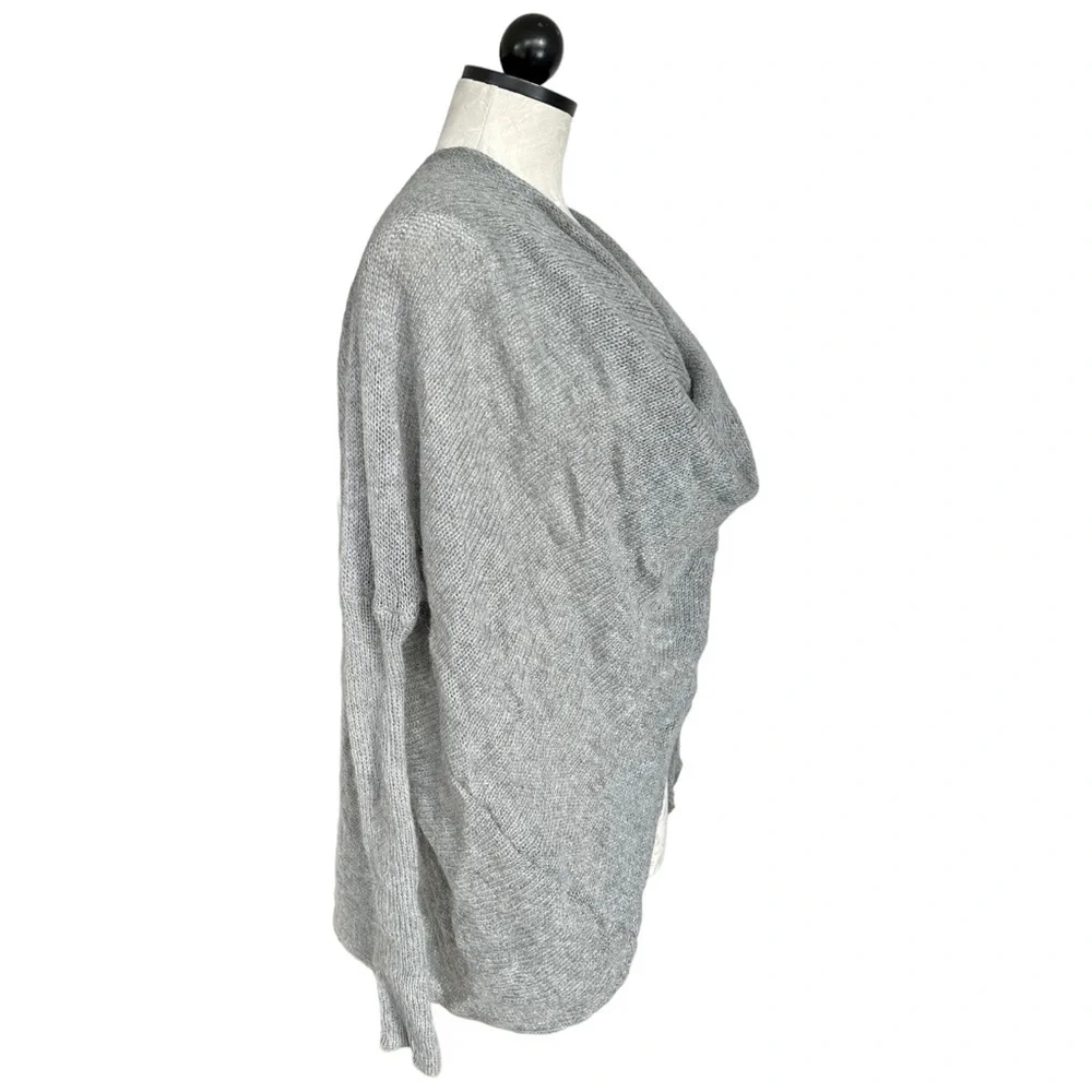 Sisters Twist Front Mohair Blend Long Sleeve Sweater One Size - Picture 3 of 13